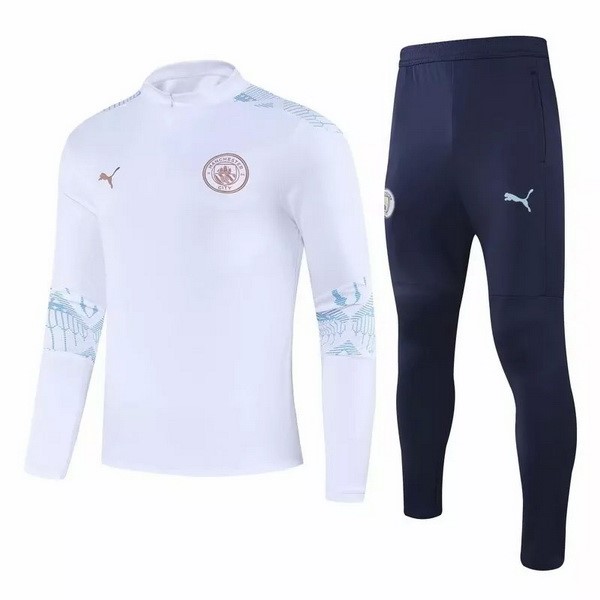 Chandal Manchester City 2020 2021 Blanco Azul